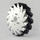 (6 inch)152mm Aluminum Mecanum Wheels Bush Left 14165L